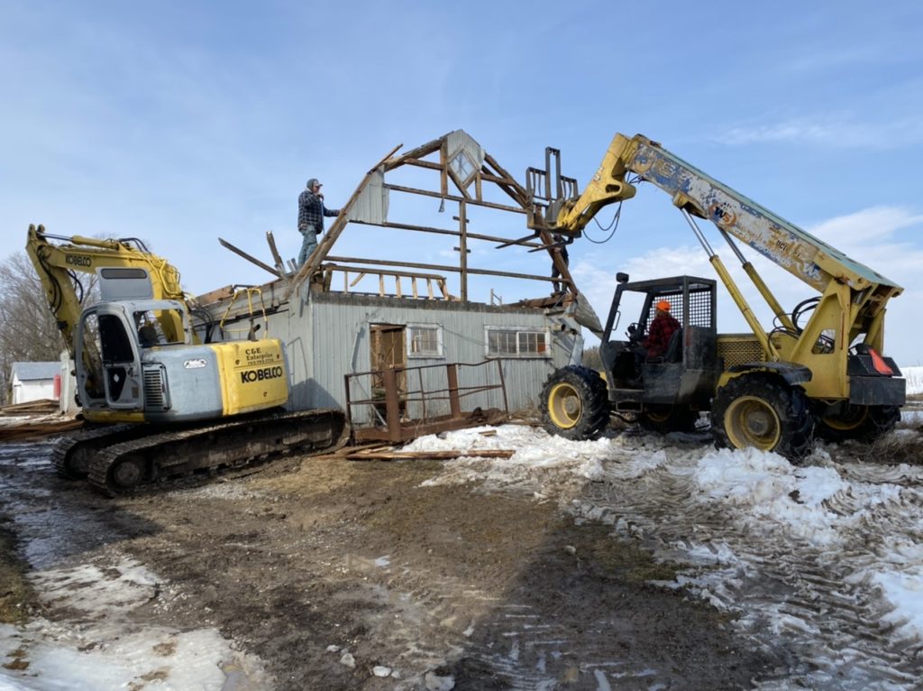 Barn Demolition