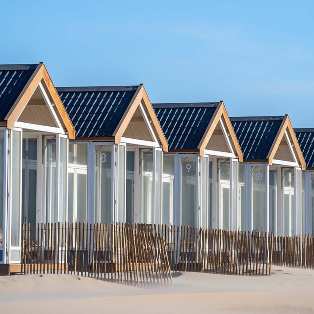 bunkies cabins are built