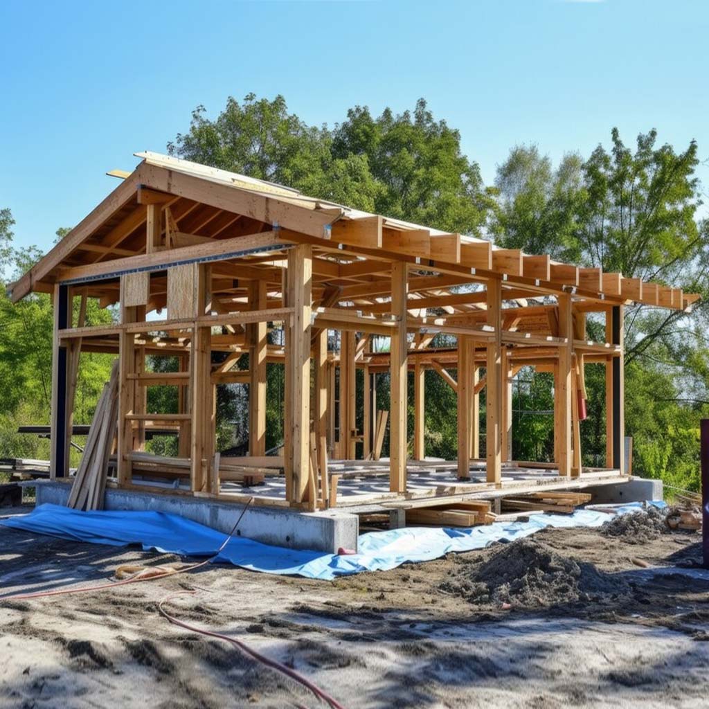 workshop buildings framed